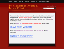 Tablet Screenshot of 64alexander.com